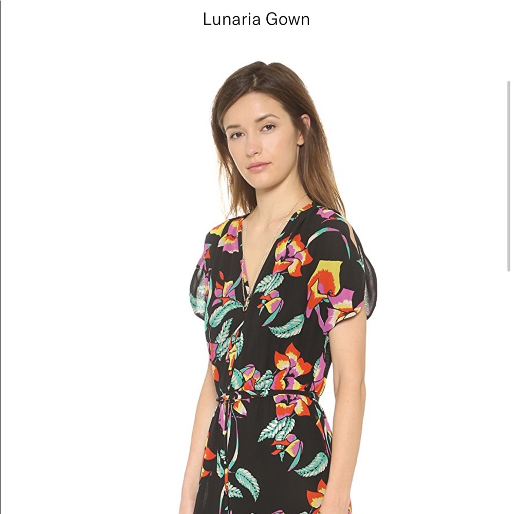 Joie 'Lunaria B' Silk Maxi Dress, NWT, Medium